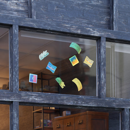 Vibrant Haitian Pride Sticker Sheet Bundle - 10pcs for Home & Celebrations