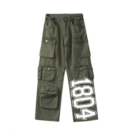 Vintage Multi-Pocket Cargo Pant