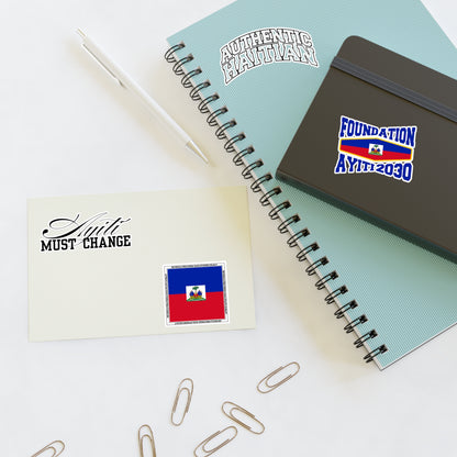 Haitian Pride 4 Piece Sticker Sheets