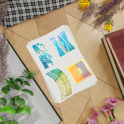 Vibrant Haitian Pride Sticker Sheet Bundle - 10pcs for Home & Celebrations