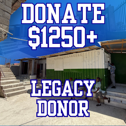 Legacy Donor – $1250+ Donation